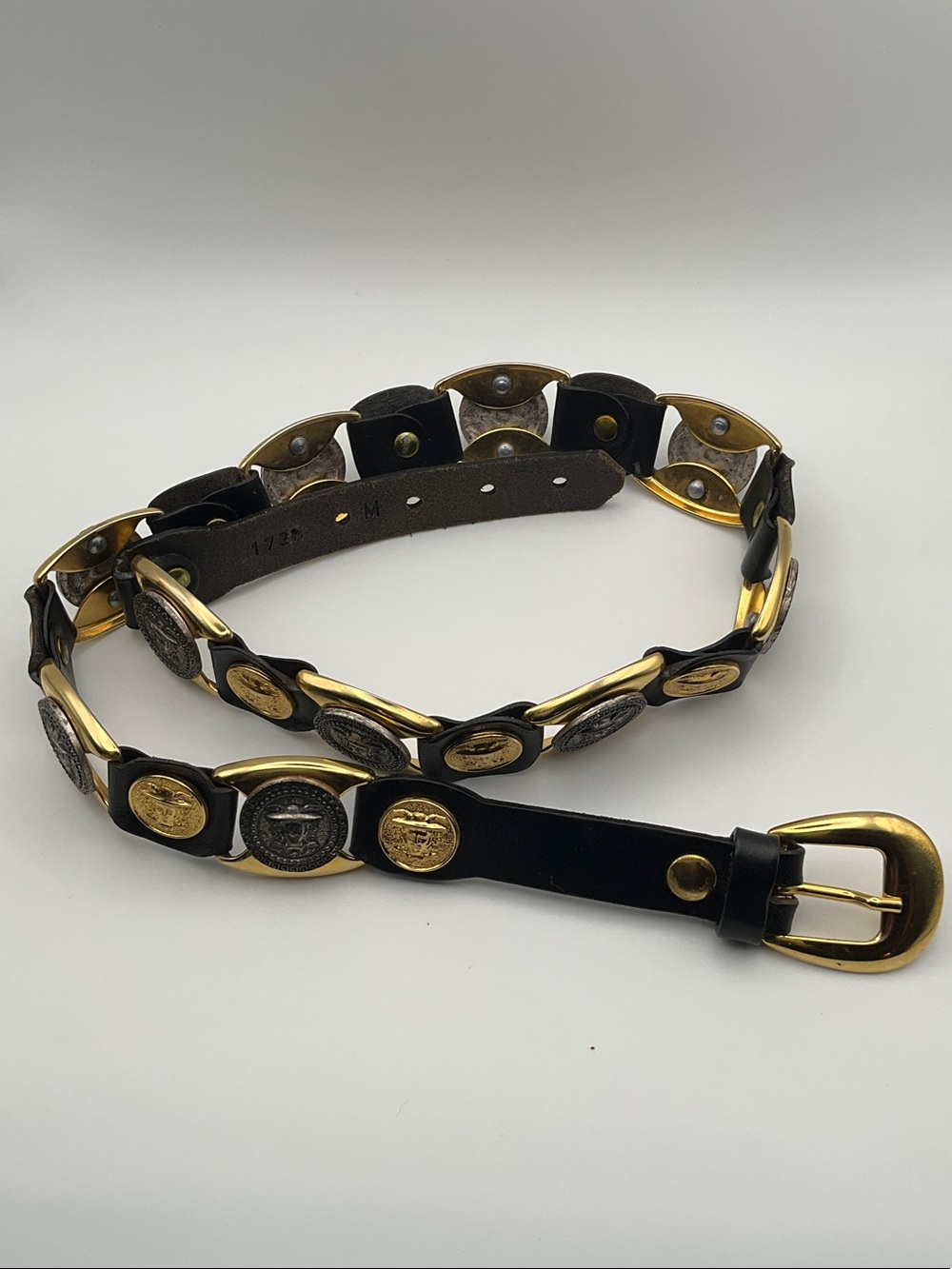 Vintage Estro Versa/Versace Medusa Belt